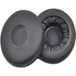INF Coussinets de remplacement pour écouteurs Bluetooth AKG Y40 et Y45BT, Pack de 2 Le noir