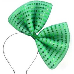 INF Serre-tête Nœud Vert Surdimensionné - Accessoire de Fête & Accessoire Photo