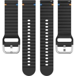 INF Bracelet de montre en silicone pour Galaxy Watch, Garmin, Huawei - Design ondulé