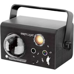 INF Lampe Boule Magique LED Changeante de Couleur avec Prise UE - Projecteur Laser Activé par le Son, Télécommande et