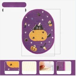 INF Grattoir Vertical en Sisal Thème Halloween & Noël - Protégez Vos Meubles