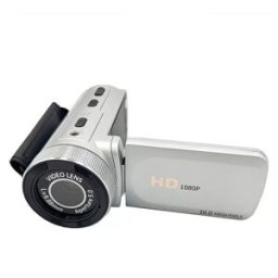 INF Appareil photo numérique HD avec objectif grand angle Blanc