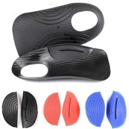 INF Demi-semelles de soutien de la voûte plantaire réglables avec 3 paires de coussinets - Inserts orthopédiques correcteurs S