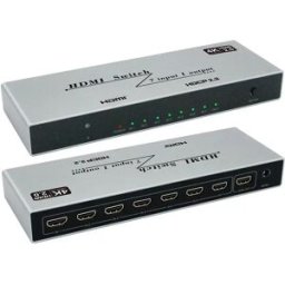 INF Commutateur HDMI 4K YZ-A072-V0 7 entrées 1 sortie avec télécommande IR