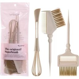 INF Kit de Teinture et de Coloration Capillaire - Ensemble de 3 Pièces avec Bol, Pinceau et Fouet
