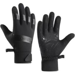 INF Gants d'hiver chauds coupe-vent/imperméables pour écran tactile L