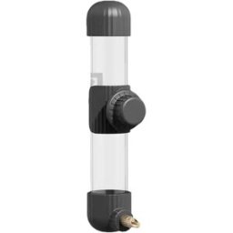 INF Abreuvoir Automatique Suspendu 280ml pour Cage d'Oiseaux - Anti-Fuite Le noir