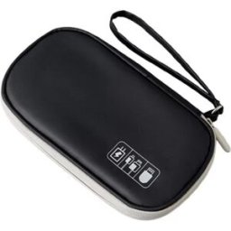 INF Sac de rangement pour appareils électroniques pour le voyage - Noir