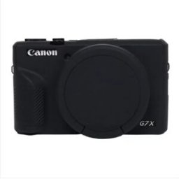INF Étui de protection en silicone compatible avec Canon EOS M100 - Noir