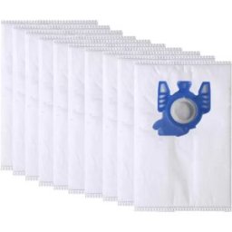 INF Lot de 10 sacs à poussière GN - Sacs de remplacement compatibles avec les aspirateurs Miele