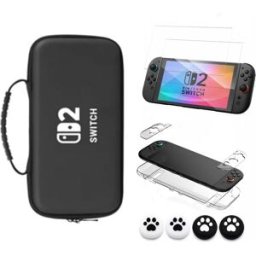INF Ensemble de sacoche de protection pour console Switch2