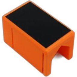 INF Outil de positionnement pour rail de scie à onglets – Localisateur rapide 90° et 45°, Plastique+Silicone, Orange