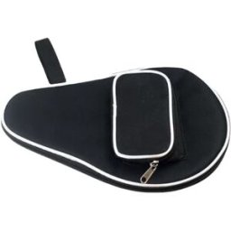 INF Housse de raquette de tennis de table, sac de pagaie de ping-pong portable Le noir