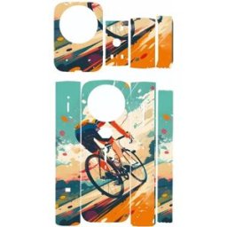 INF Film de protection intégrale multicolore pour Insta360 X5 : Personnalisez et protégez votre caméra d'action