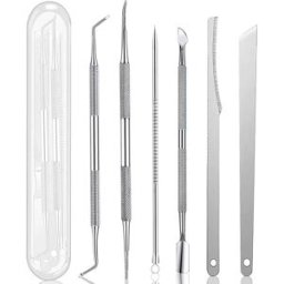 INF Set de pédicure avec 6 outils pour le soin des pieds