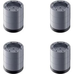 INF Pieds Antidérapants pour Machine à Laver - Élévation 8,5cm, Triple Couche, Jeu de 4