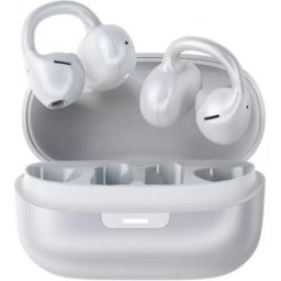 INF Écouteurs Bluetooth à clip Bluetooth 6.0 - Étanche, résistant à la transpiration, réduction de bruit ENC, haut-parleur en Blanc