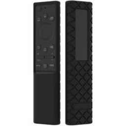 INF Étui de protection en silicone pour télécommande TV Samsung série BN59 Le noir