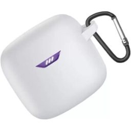 INF Étui de Protection en Silicone Compatible avec les Écouteurs Bluetooth JBL Tune Flex/Small Bean (Écouteurs Non Inclus) Blanc