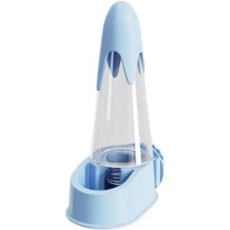 INF Distributeur d'eau automatique pour oiseaux Snow Top - Grande capacité, facile à nettoyer Bleu