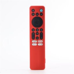INF Étui de protection en silicone compatible avec la télécommande Xiaomi Nanocell LCD OLED QNED 4K TV Rouge