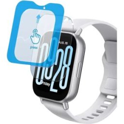 INF Compatible avec Redmi Watch 5 Protecteur d'écran en verre trempé - Transparent