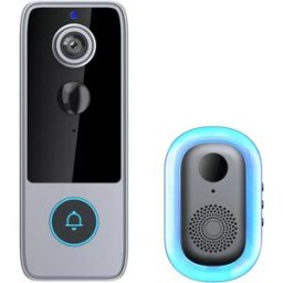 INF Sonnette Vidéo HD Intelligente Sans Fil (M21) avec Carte TF 32G - Surveillance à Distance et Audio Bidirectionnel