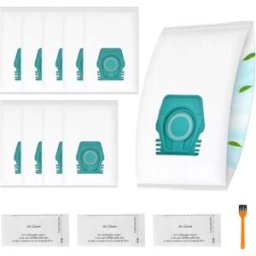 INF Sacs à poussière de remplacement compatibles avec Miele Pure TU - Pack de 10 avec filtres de protection moteur et filtres