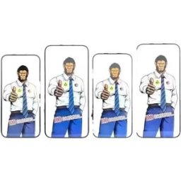 INF Protection d'écran en verre trempé compatible avec iPhone 17 Pro (Clair)