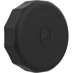 INF Étui adhésif en silicone pour AirTag – Protection étanche adhésive 3M, compatible avec Apple AirTag 2 Le noir