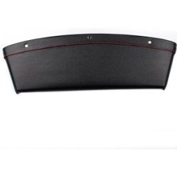 INF Organisateur de siège auto en cuir - Boîte de rangement et de remplissage latérale de console de véhicule haut de gamme