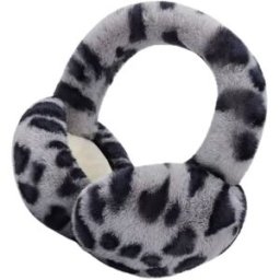 INF Cache-oreilles pliables coupe-vent en polaire - Restez au chaud par temps froid Gris