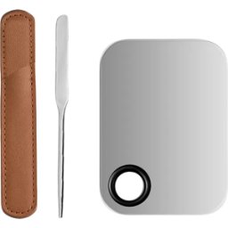 INF Ensemble de palette de mélange de maquillage en acier inoxydable