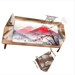 INF Tapis de Souris Paysage Ancien - Caoutchouc Naturel, Antidérapant, Compatible avec Huawei, Samsung, APPLE, Garmin S