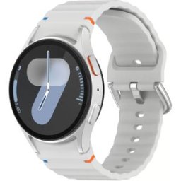 INF Bracelet Samsung Watch 7 Wave - Boucle Argentée (Résistant à la Décoloration)