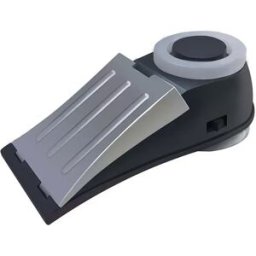 INF Alarme de porte-fenêtre avec détecteur de vibrations - Système de sécurité 125dB avec lumière clignotante