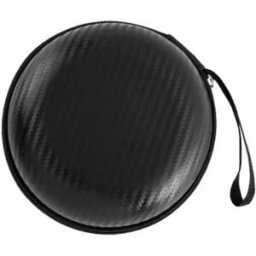 INF Trousse Miroir Maquillage LED - Étui Vanity Rechargeable à Commande Tactile avec Éclairage Dimmable 3 Couleurs et Rangement Le noir
