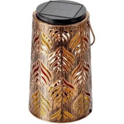 INF Lanterne Solaire Vintage en Fer - Éclairage Extérieur Décoratif pour Jardin et Patio