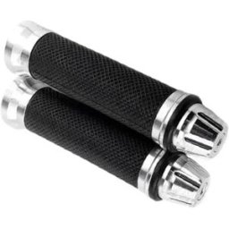 INF Poignées d'accélérateur en aluminium CNC et caoutchouc 22 mm – Paire de poignées d'accélérateur universelles pour guidon de