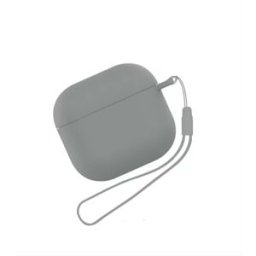 INF Étui de protection en silicone pour Apple AirPods 4 Gris