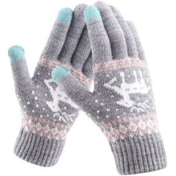 INF Gants d'hiver chauds - Compatibles avec écrans tactiles