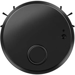 INF Aspirateur Robot Mince - Nettoyage Automatique avec Charge USB et Évitement d'Obstacles Le noir