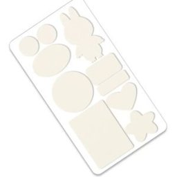 INF Patchs de Réparation Auto-Adhésifs pour Doudoune - Kit de Réparation de Vêtements en Tissu Sergé 10 Pièces Beige