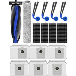 INF Kit d'accessoires de rechange pour aspirateur robot - Compatible avec Ecovacs Deebot T90 Pro : brosses principales, brosses