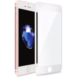 INF Protecteur d'écran pour iPhone 8 Plus en verre trempé Blanc
