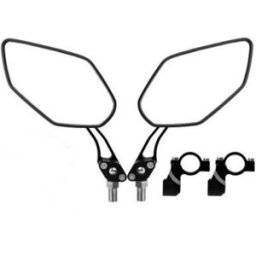INF Rétroviseur vélo rétroviseur rotation 360° réglable 22,2 mm