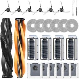 INF Kit de pièces détachées pour aspirateur robot - Set d'entretien complet compatible avec Dreame X50 Ultra, L40s Pro Ultra,