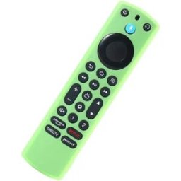 INF Housse de protection en silicone compatible avec Amazon TV Box, antidérapante Vert