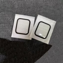 INF Protecteur d'écran en verre trempé pour Apple Watch Séries 9/8/7, pack de 2