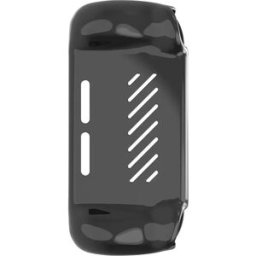 INF Étui de protection en TPU compatible avec la console de jeu portable Anbernic RG406H - Anti-chute, coque souple Le noir